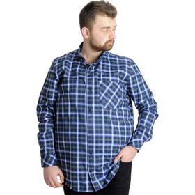 Mode XL 23300 Nefti Ekose Uzun Kollu Erkek Gömlek