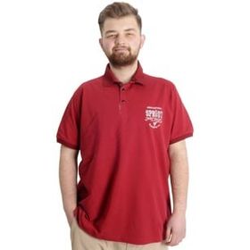 Mode XL 23316 Bordo Erkek T-shirt