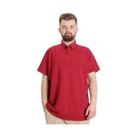 Mode XL 23333 Bordo Erkek T-shirt