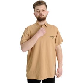 Mode XL 23337 Bej Erkek T-shirt