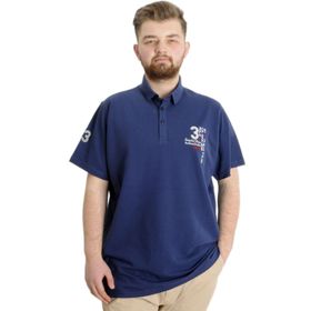 Mode XL 23338 Captian İndigo Erkek Polo T-Shirt