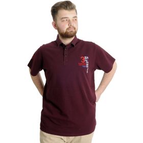 Mode XL 23338 Captian Mürdüm Erkek Polo T-Shirt