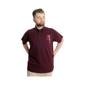Mode XL 23338 Captian Mürdüm Erkek Polo T-Shirt