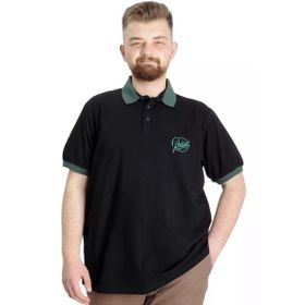 Mode XL 23348 Potent Siyah Erkek Polo T-Shirt