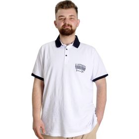 Mode XL 23350 London Beyaz Erkek Polo T-Shirt