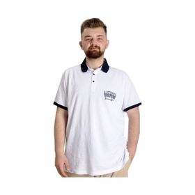 Mode XL 23350 London Beyaz Erkek Polo T-Shirt
