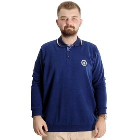Mode XL 23440 Selanik Horse İndigo Erkek Sweatshirt