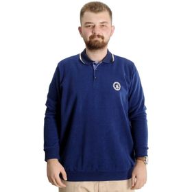 Mode XL 23440 Selanik Horse İndigo Erkek Sweatshirt