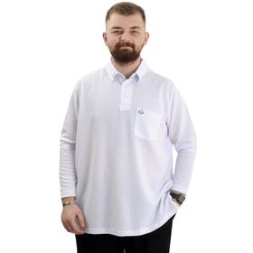 Mode XL 23449 Waffle Beyaz Erkek Sweatshirt