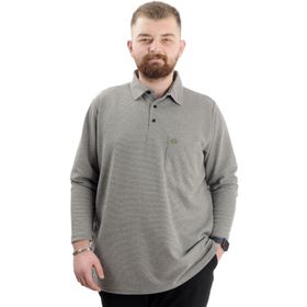 Mode XL 23449 Waffle Haki Erkek Sweatshirt