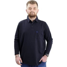 Mode XL 23449 Waffle Lacivert Erkek Sweatshirt