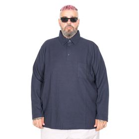 Mode XL 23449 Waffle Lacivert Erkek Sweatshirt
