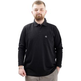 Mode XL 23449 Waffle Siyah Erkek Sweatshirt