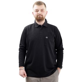 Mode XL 23449 Waffle Siyah Erkek Sweatshirt