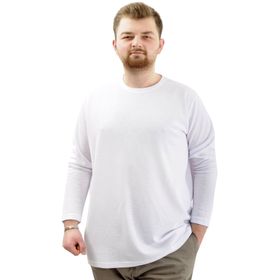 Mode XL 23460 Waffle Beyaz Erkek Sweatshirt