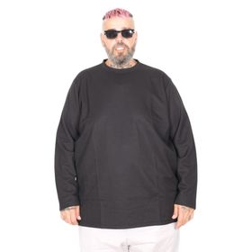 Mode XL 23460 Waffle Siyah Erkek Sweatshirt