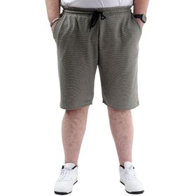 Mode XL 23498 Waffle Haki Erkek Şort
