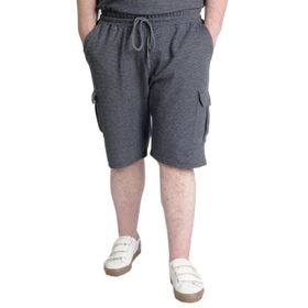 Mode XL 23500 Waffle Antramelanj Kargo Cep Erkek Şort