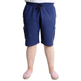 Mode XL 23500 Waffle İndigo Kargo Cep Erkek Şort