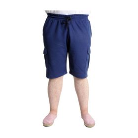 Mode XL 23500 Waffle İndigo Kargo Cep Erkek Şort
