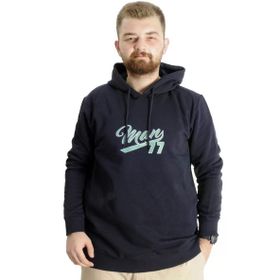 Mode XL 23540 Lacivert Kapüşonlu Erkek Sweatshirt
