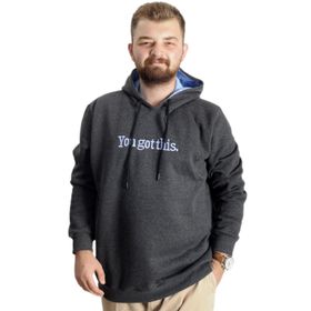 Mode XL 23542 You Got This Antramelanj Erkek Sweatshirt