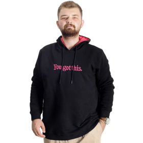Mode XL 23542 You Got This Siyah Erkek Sweatshirt