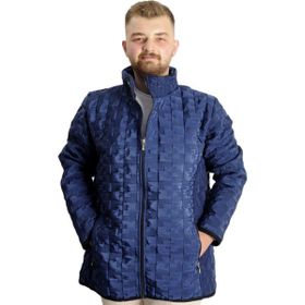 Mode XL 23623 İndigo Kapitone Erkek Mont