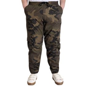 Mode XL 23910 Haki Kamuflaj Erkek Pantolon