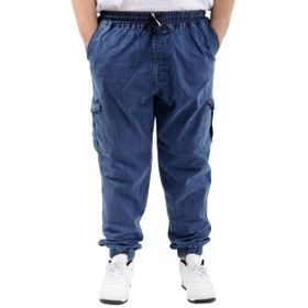 Mode XL 23917 Toronto Mavi Kargo Cepli Erkek Kot Pantolon