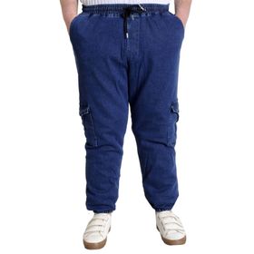 Mode XL 23919 Chief Blue Mavi Lastikli Erkek Kot Pantolon