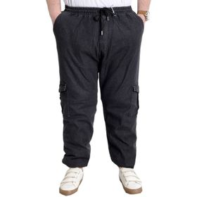 Mode XL 23919 Chief Blue Siyah Lastikli Erkek Kot Pantolon