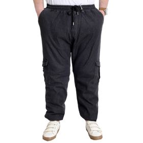 Mode XL 23919 Chief Blue Siyah Lastikli Erkek Kot Pantolon