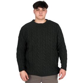 Mode XL 24211 Haki Bisiklet Yaka Erkek Kazak