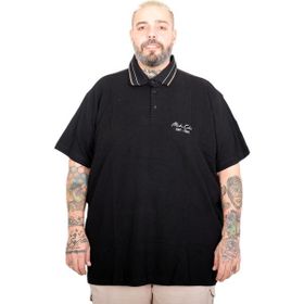 Mode XL 25316 Siyah Modeclub Polo Yaka Erkek T-shirt