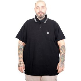 Mode XL 25317 Siyah MD Polo Yaka Erkek T-shirt