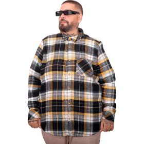 Mode XL 25394 Hardal Oduncu Erkek Gömlek