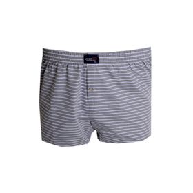 Mode XL 6348 Gri Desenli Poplin Erkek Boxer