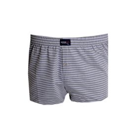 Mode XL 6348 Gri Desenli Poplin Erkek Boxer