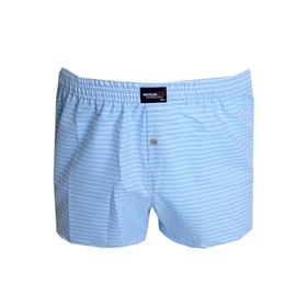 Mode XL 6348 Poplin Desenli Buz Mavi Erkek Boxer