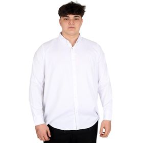 Mode XL U20368 Oxford Beyaz Uzun Kol Klasik Erkek Gömlek