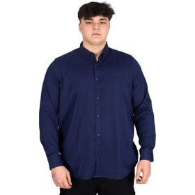 Mode XL U20368 Oxford Lacivert Uzun Kol Klasik Erkek Gömlek