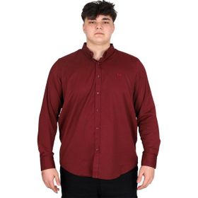 Mode XL U20368 Oxford Mürdüm Uzun Kol Klasik Erkek Gömlek