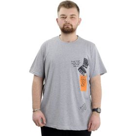 Mode XL U24037 Grimelanj Bisiklet Yaka Erkek T-shirt