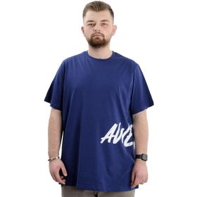 Mode XL U24038 Awesome İndigo Erkek T-shirt