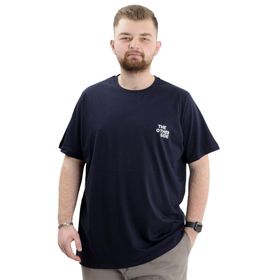 Mode XL U24039 The Other Side Lacivert Erkek T-shirt