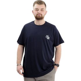 Mode XL U24039 The Other Side Lacivert Erkek T-shirt