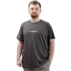 Mode XL U24040 Van Gogh Antrasit Erkek T-shirt