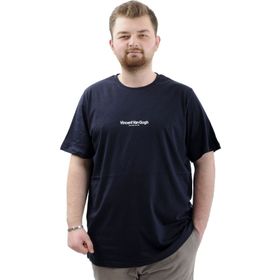 Mode XL U24040 Van Gogh Lacivert Erkek T-shirt