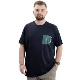 Mode XL U24044 Refill Lacivert Erkek T-shirt